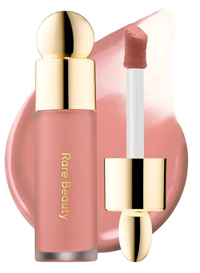 رير بيوتي أحمر خدود سائل ناعم من رير بيوتي - هوب - نود موف، 7.5 مل | أحمر خدود سائل خفيف الوزن، يدوم طويلاً، قابل للبناء، لإطلالة طبيعية ومشرقة - Image 1