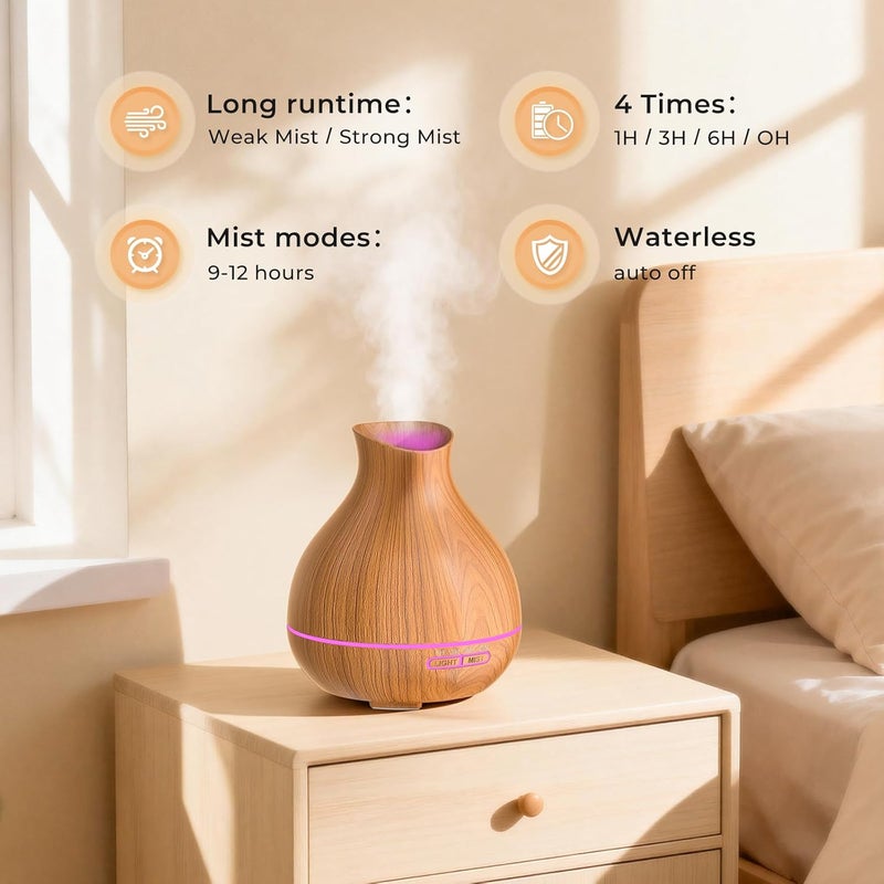 BZseed 550ml Aromatherapy Essential Oil Diffuser - Image 3
