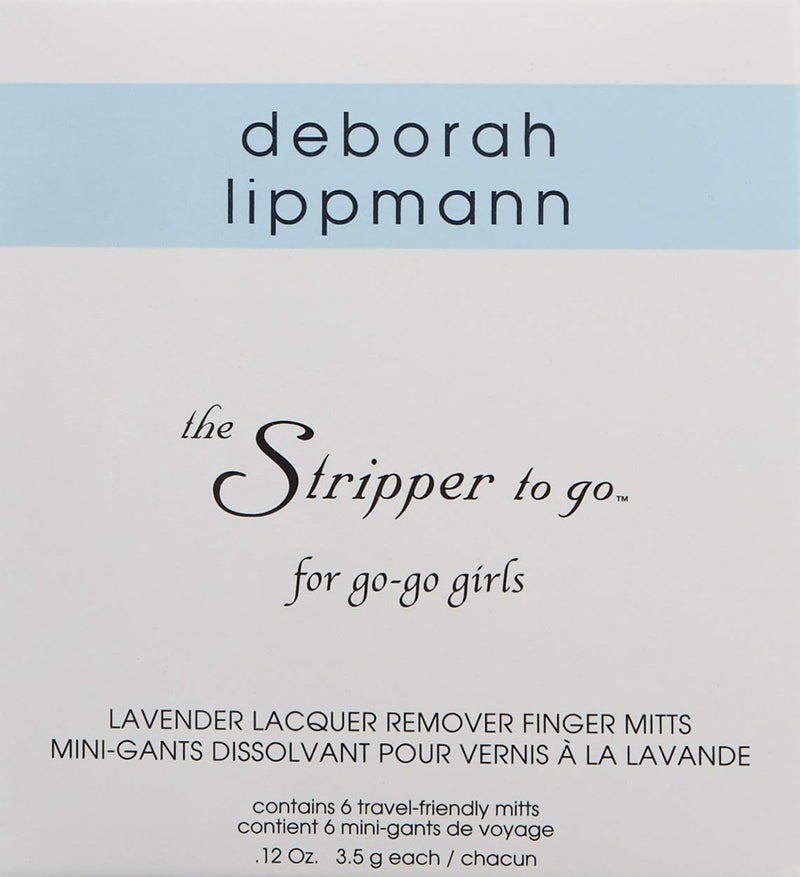 Deborah Lippmann The Stripper Nail Polish Remover, Fast-Acting Hydrating Aloe Vera to Prevent Dryness & No Chalky Residue Lavender Scent - Image 1