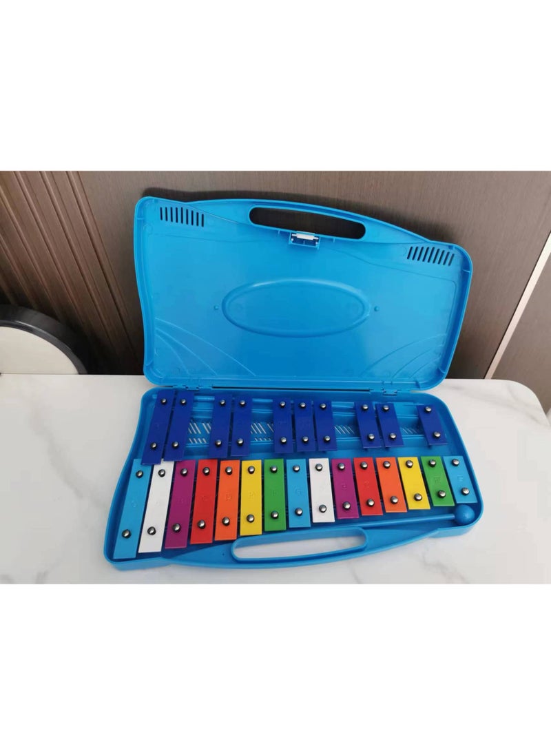 Generic Manufacturers supply early education musical instruments, plastic piano, 25-tone piano, piano that you can learn without learning Blue 