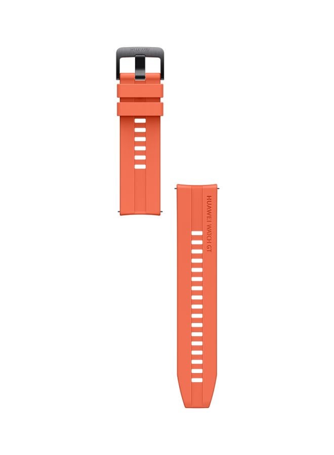 NIBEMINENT Replacement Strap For Huawei GT2 Latona Watch 46 mm Orange