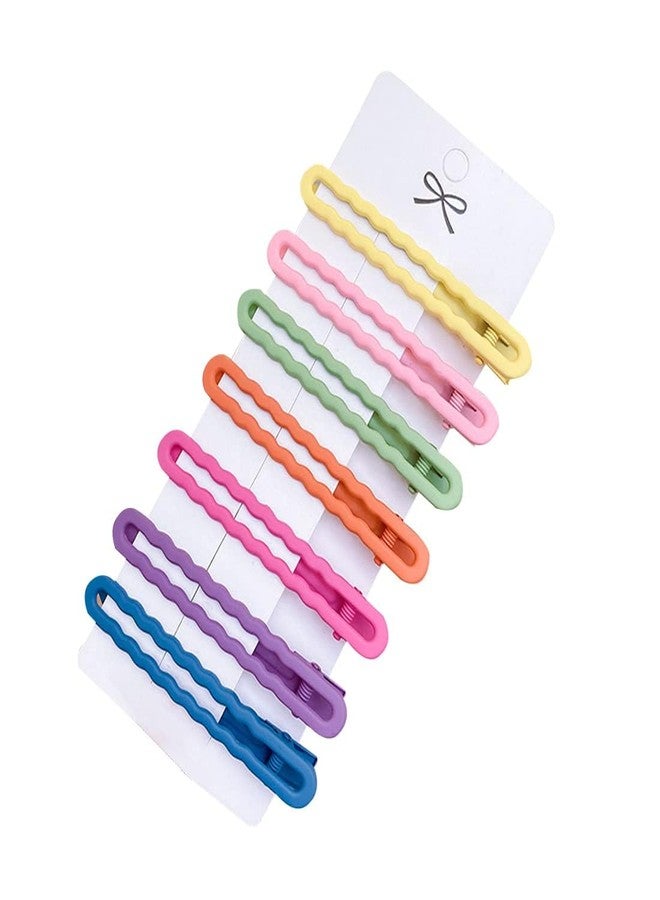 Tintoo 7 Pieces Stylish Trendy No Crease Hair Clips || No Bend Hair Clips, Wrinkle-Free Metal Hair Pins for Girls/Women, Makeup and Hair Styling - Image 2