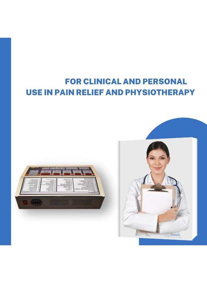 PHYSIOTREX جهاز PHYSIOTREX المحوسب للعلاج بالتيار المتداخل (IFT) – يضم 65 برنامجاً – معدات علاج طبيعي - Image 2