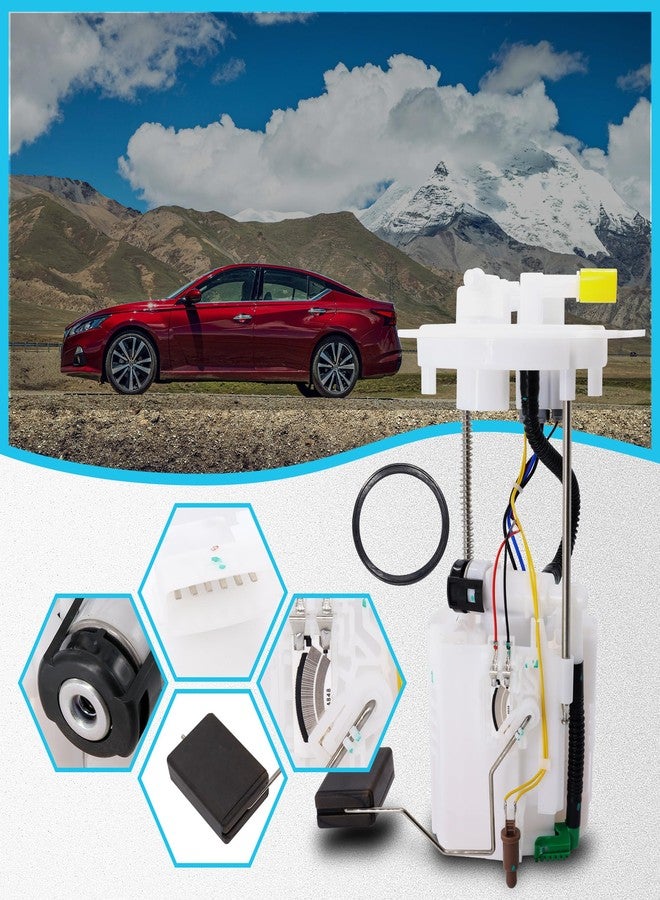 OXCANO Fuel Pump Module Assembly SP4090M E9183M Compatible with Nissan Altima Maxima 2013 2014 2015 2016 2017 2018 L4 2.5L V6 3.5L L33 6-Pin Connector - Image 3