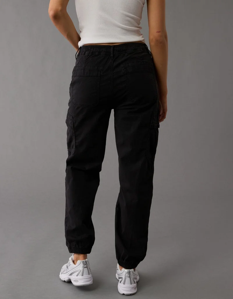 American Eagle  AE Stretch High-Waisted Baggy Cargo Jogger for Women | Best Price UAE