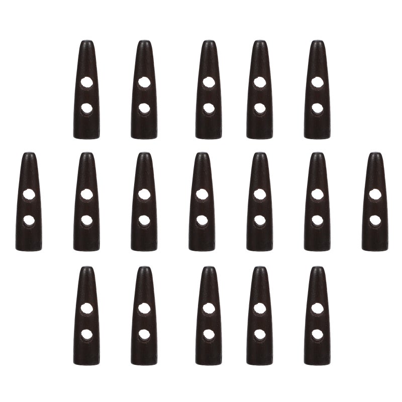 20Pcs Coat Buttons Decorative Sweater Buttons DIY Clothing Horn Buttons - Image 1