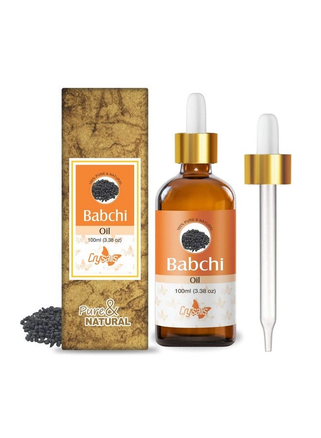 Crysalis Babchi (Psoralea Corylifolia) Oil,100% Pure & Natural Undiluted Carrier Oil Organic Standard For Skin & Haircare-100ml - Image 1