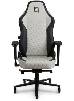 navo APEX PRIME, Premium Ergonomic Gaming Chair with Memory Foam Pillows, Magnetic Headrest & Integrated Lumbar Support System By NAVO (CloudLeather, CARBON BLACK) 