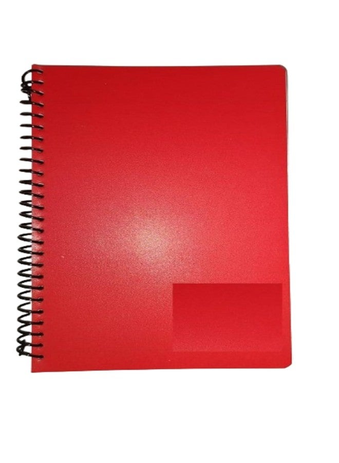 Peeplvalue مجموعة من 5 دفاتر ملاحظات حلزونية مقاس A5 - 160 صفحة مسطرة، ورق أبيض مسطر، دفتر يوميات/مذكرات/دفاتر ملاحظات يمكنك صنعها بنفسك للمدرسة/المكتب (مقاس A5 متعدد الألوان - 14 × 21 سم) - Image 5