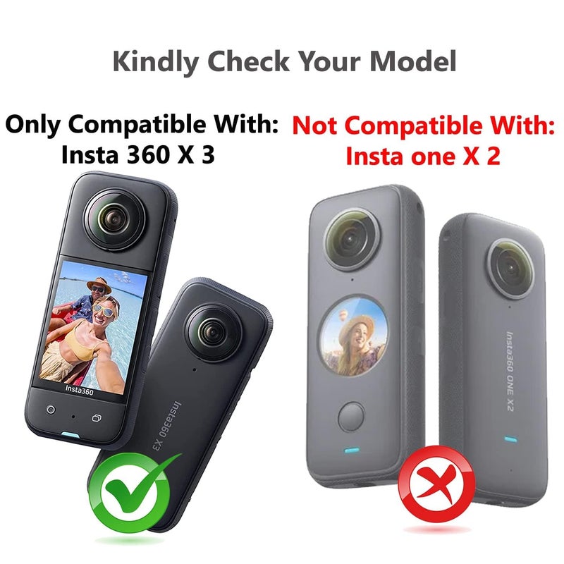Action Pro Screen Protector Compatible with Insta-360 X3 with Full Screen Coverage And Easy Installation Kit - Image 2