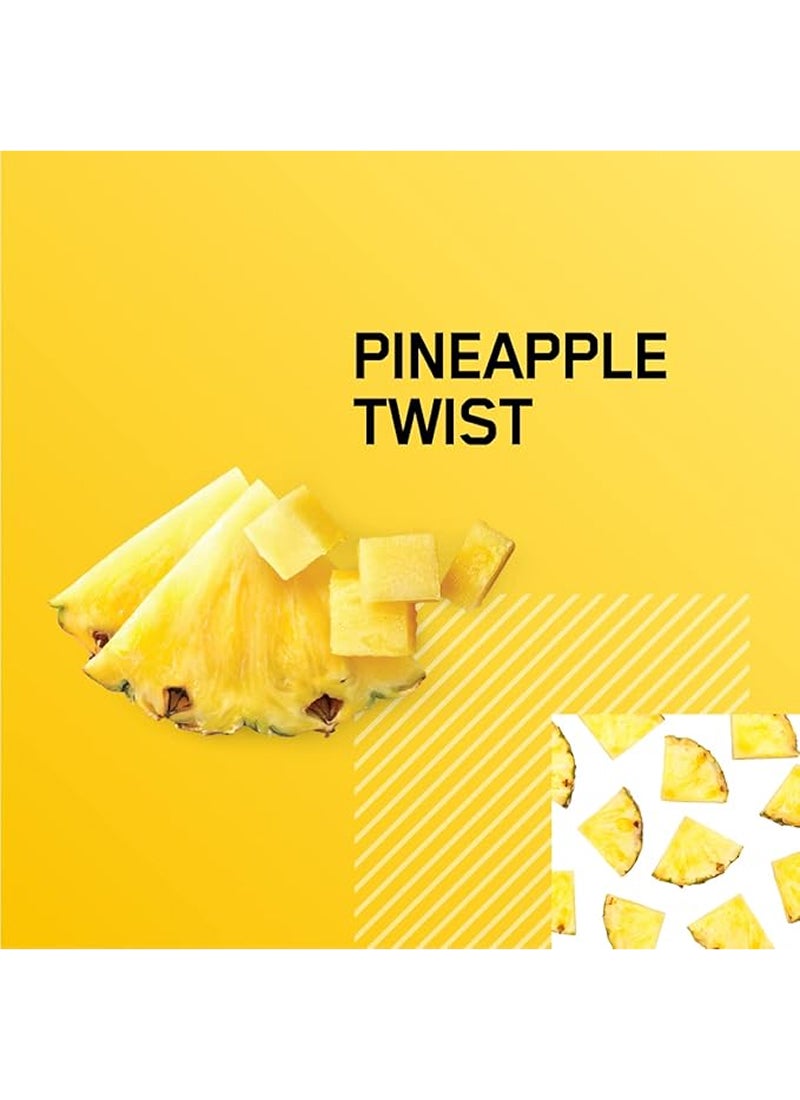 أوبتيموم نيوتريشن مسحوق أمينو إنرجي بلس إلكتروليتات - قبل التمرين، الأحماض الأمينية، صديق للكيتو، مسحوق طاقة في أي وقت - أناناس تويست، 285 جم، 30 وجبة - Image 3