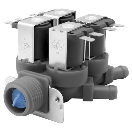Beaquicy 5220FR2008F Cold Water lnlet Valve by Beaquicy - Exact fit Ken-more & L-G Washer Water Inlet Valve #wm3997hwa, wm2487hrma, wm2487hwm,etc. - Image 1