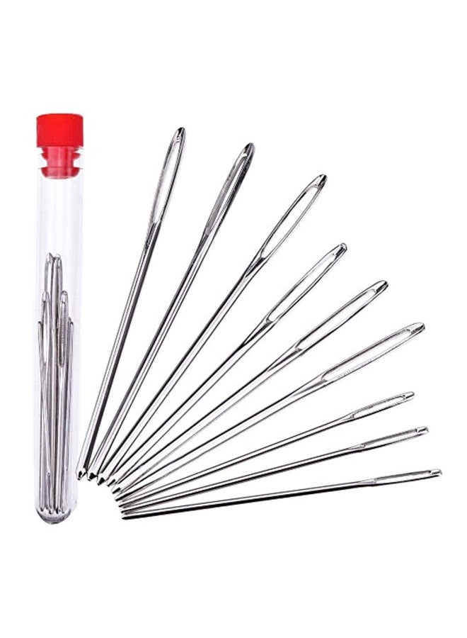 Generic Yarn Knitting And Crochet Hooks Set Silver/Red/Green  - Image 4
