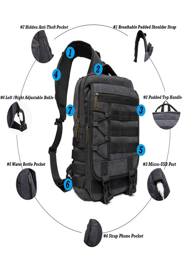 NICGID Tactical Military Backpack Large Daypack Molle Army Assault Pack Bug Out Bag Water Resistant Travel Fishing Hiking Trekking Rucksack - Image 3