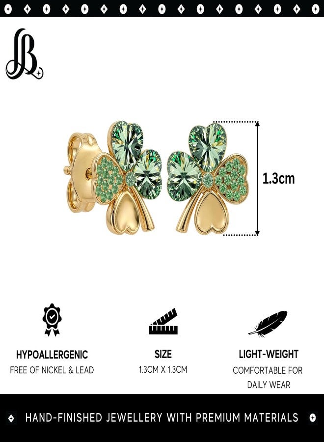LaBling St. Patrick's Day Earrings for Women | Irish Shamrock Acrylic Dangle Earrings | Clover Hat Fun Drop Earrings - 010 - Image 2