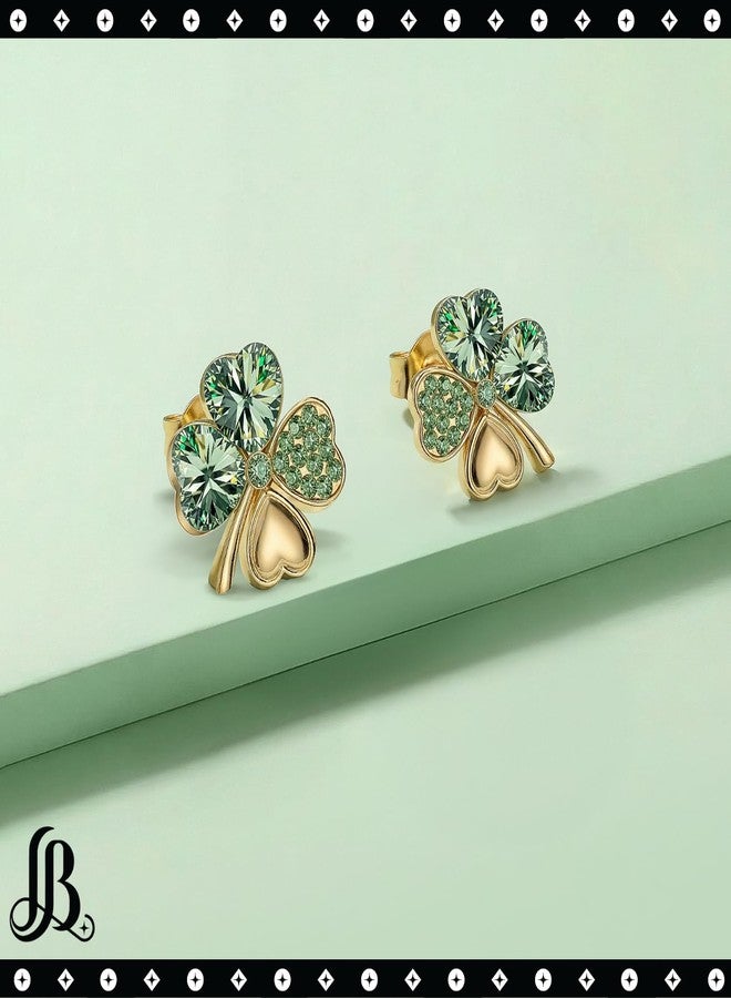 LaBling St. Patrick's Day Earrings for Women | Irish Shamrock Acrylic Dangle Earrings | Clover Hat Fun Drop Earrings - 010 - Image 3