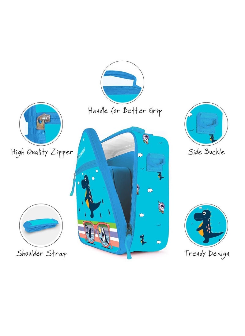 Eazy Kids Eazy Kids Bento Lunch Bag-Unicorn - Dino  - Image 2