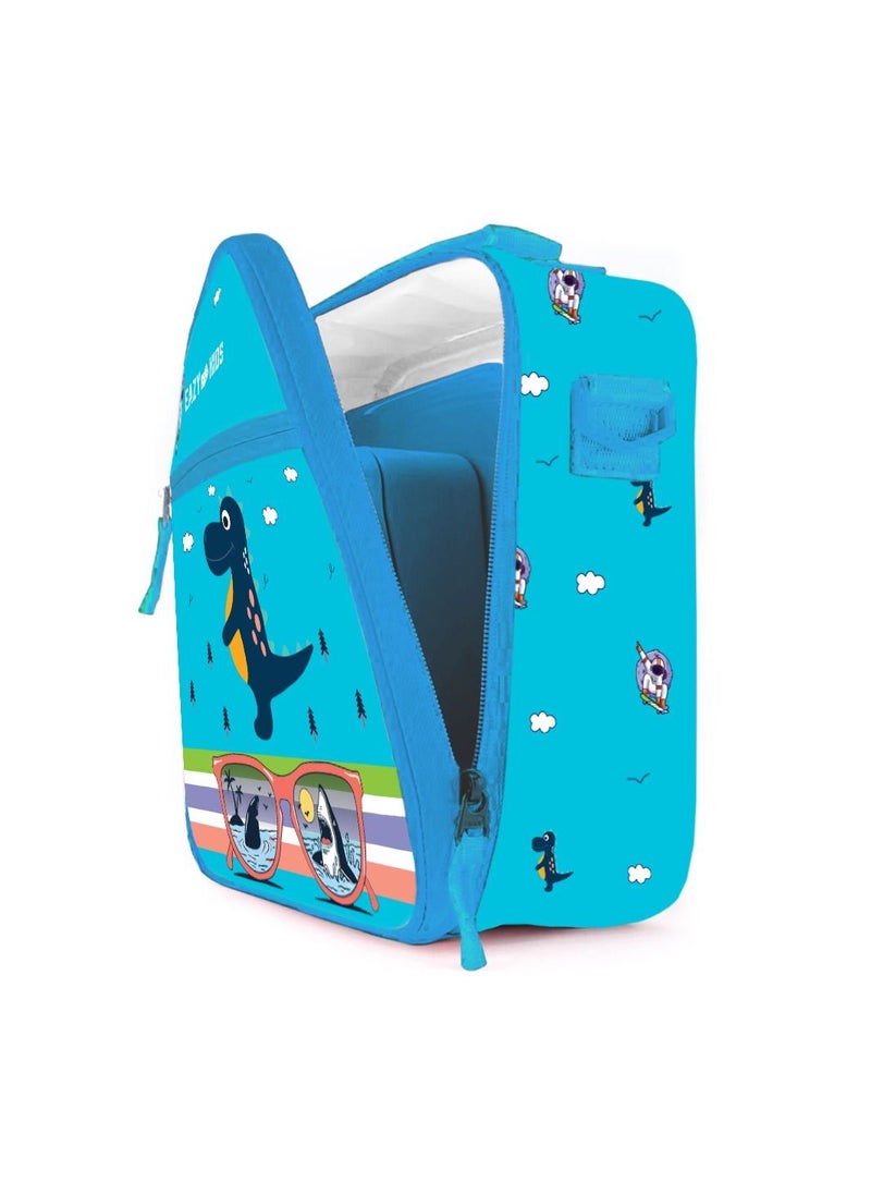 Eazy Kids Eazy Kids Bento Lunch Bag-Unicorn - Dino  - Image 4