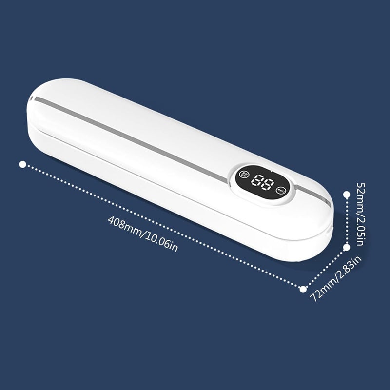 Portible Vacuum Sealer Machine Large Size Automatic Dry Wet Air Sealing System Packing Sealing Machine Compact Design Vacuum Sealing Machine With Extra 10 Bags - Image 3