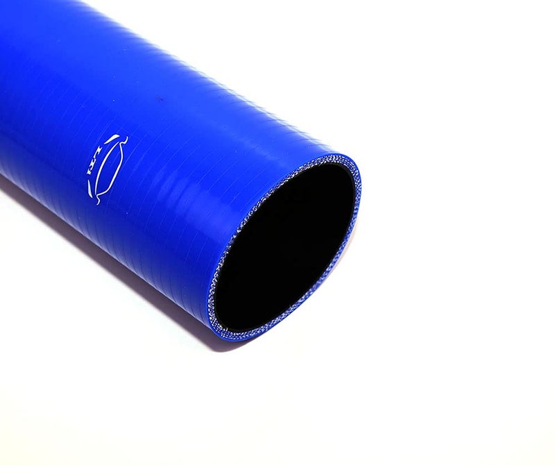 TenkeAuto 12" Long High Performance 4-Ply Reinforced 3" ID Straight Coupler Silicone Hose Turbo/Intercooler/Piping (BLUE 3'') - Image 3