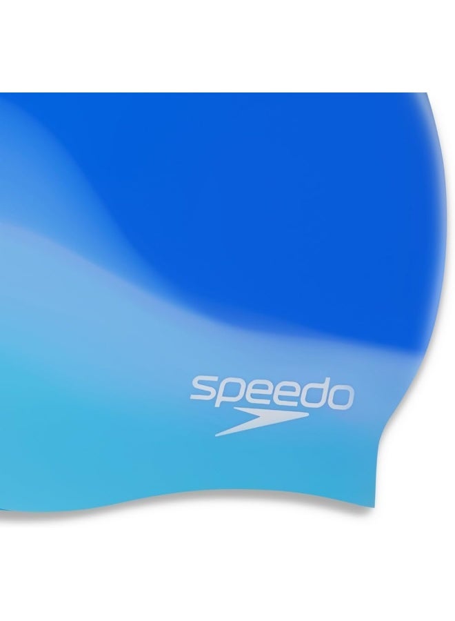 Speedo Multi Colour Silicone Swim Cap | Premium Swimwear & Swimming Accessory by Speedo for Training, Fitness and Recreational Use - Image 4