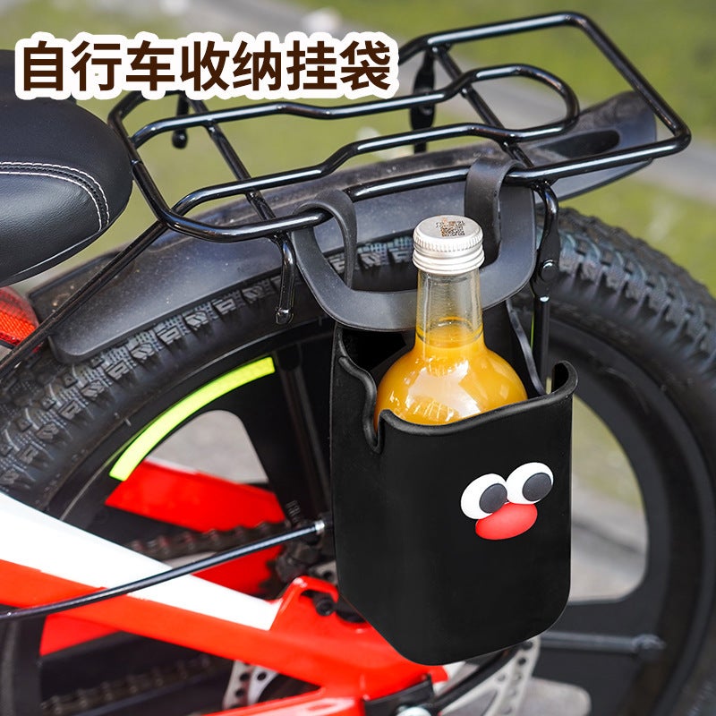 'S Test Cute Stroller Silicone Cup Holder Bicycle Wheelchair Swimming Pool Armrest Multifunctional Silicone Cup Bag - Image 4