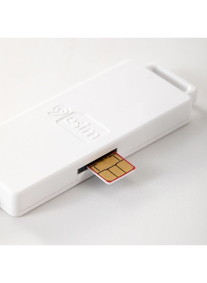 9eSIM Card Reader – Download and Manage eSIM Profiles for iPhone, Routers & Devices, Supports Windows & macOS, Compact Design - Image 4