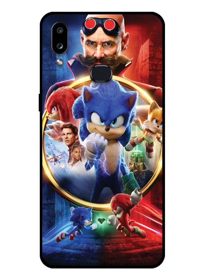 EYE CATCH Printed Protective Case Cover For Samsung Galaxy A10S -  Sonic Character - Image 1