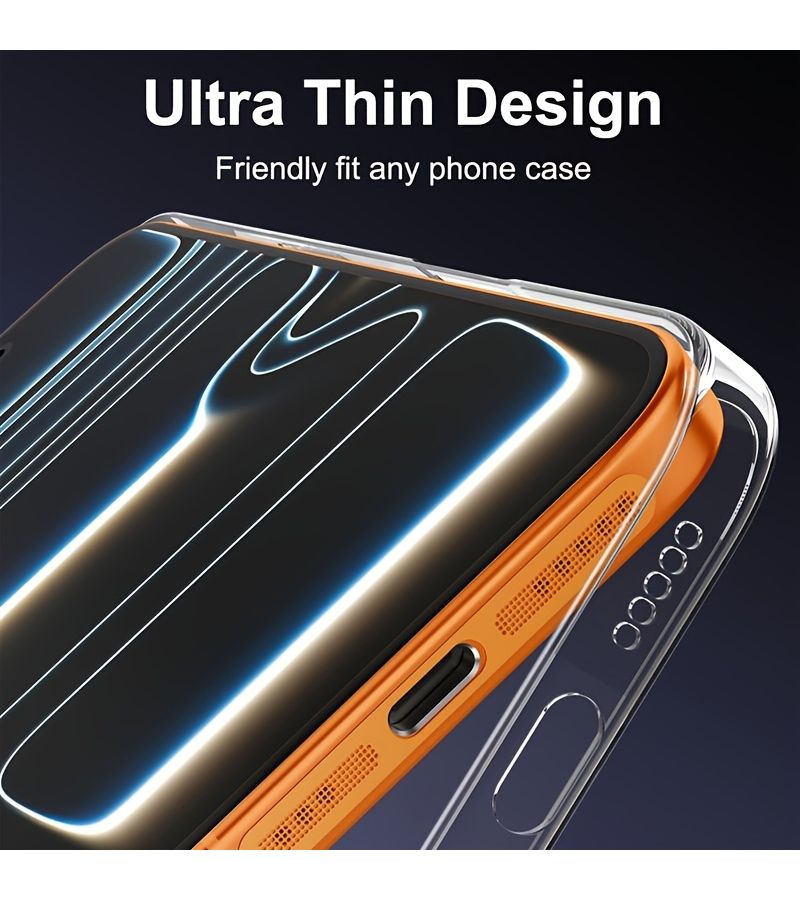 مغلف الواقي للiPhone 17 المعدني النحيف ذو الشبكة المعدنية الحمراء مغلف ذاتي الرقاقات مانع للأتربة - Image 4