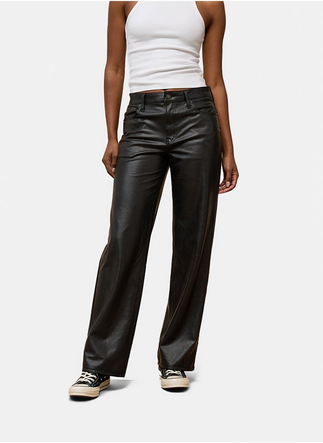 AE Stretch Vegan Leather High-Waisted Stovepipe Pant - pzsku/Z066E8FB1E1F9087FCE16Z/45/_/1736087709/f31674c6-251a-433f-9804-b46bbff74331