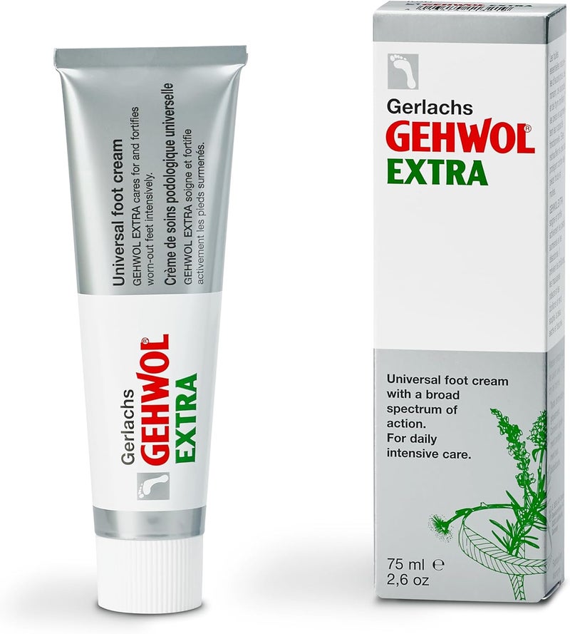Gehwol Extra Universal Foot Cream - 75 ml (2.6 oz) for Intensive Care - Image 1