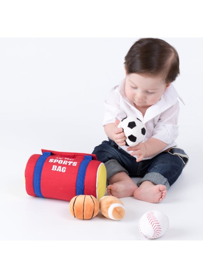 GUND Gund My First Sports Bag Plush Playset  - Image 1