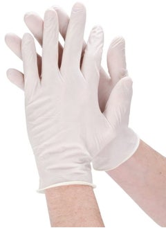 Handrew Gloves Latex without Powder Carton of 10 Boxes - Small  - Image 4