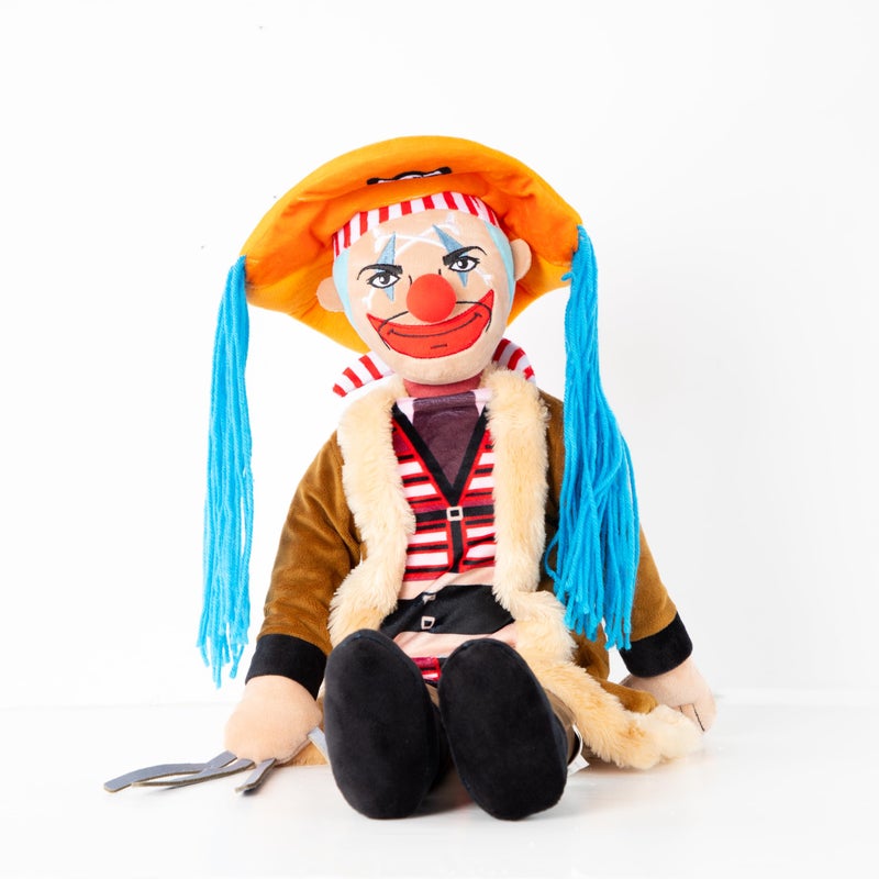 Jay Franco One Piece Buggy Plush Pillow Buddy - Super Soft Clown Character Pillow - Polyester Microfiber, 26 Inches - Image 2