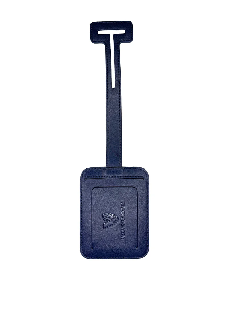 فيجانولوجي Luggage Tag Made from Recycled Plastic Bottles in Blue