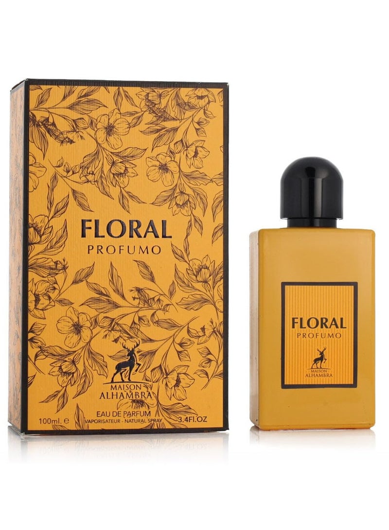 ميزون الهمبرا عطر فلورال بروفومو أو دي برفيوم من ميزون الهمبرا للنساء -100 مل (مستوحى من جوتشي بلوم فلاور ) - Image 1