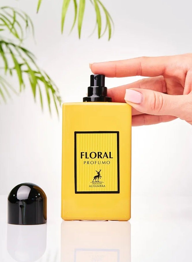 ميزون الهمبرا عطر فلورال بروفومو أو دي برفيوم من ميزون الهمبرا للنساء -100 مل (مستوحى من جوتشي بلوم فلاور ) - Image 5