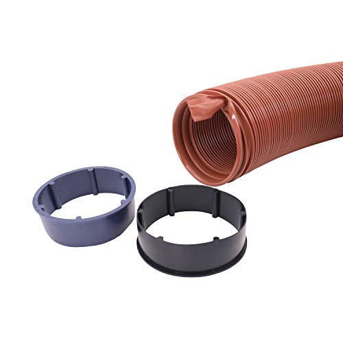 Valterra خرطوم صرف صحي للسيارات الترفيهية Valterra بطول 20 قدم، خرطوم صرف صحي عالمي ثقيل الوزن للسيارات الترفيهية - Image 2