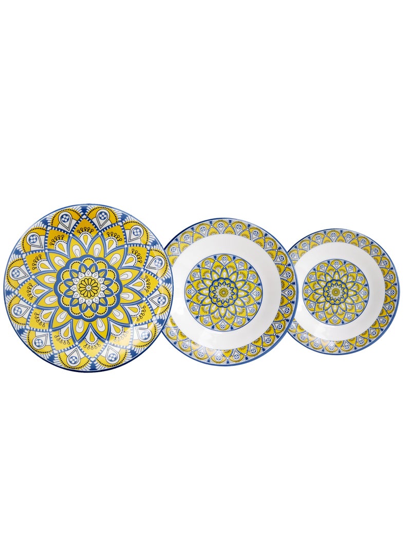 إليفاشن طقم أطباق 18 قطعة - Image 2