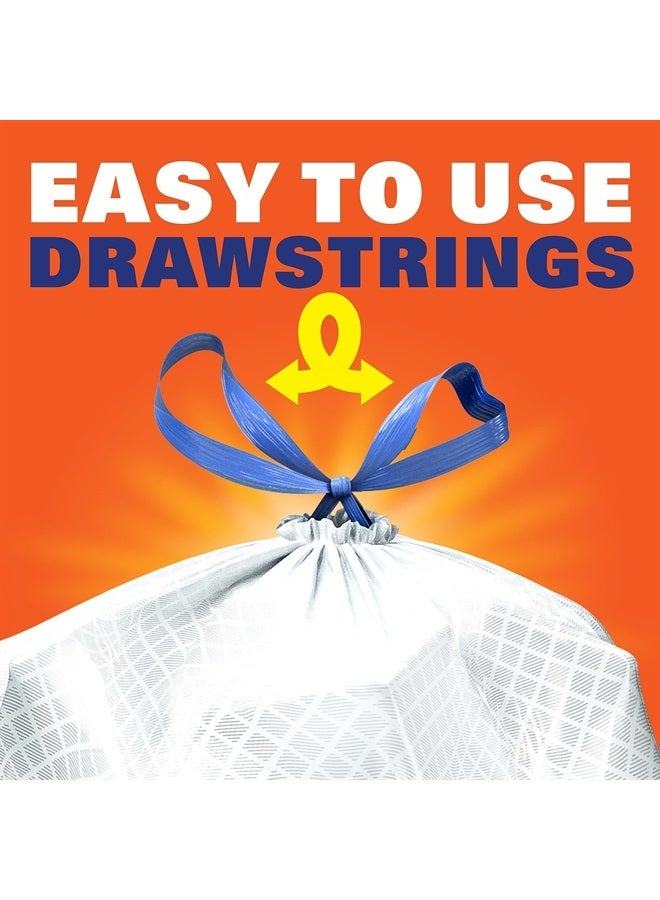 Hefty Ultra Strong Tall Kitchen Trash Bags, Lavender & Sweet Vanilla Scent, 13 Gallon, 110 Count - Image 5