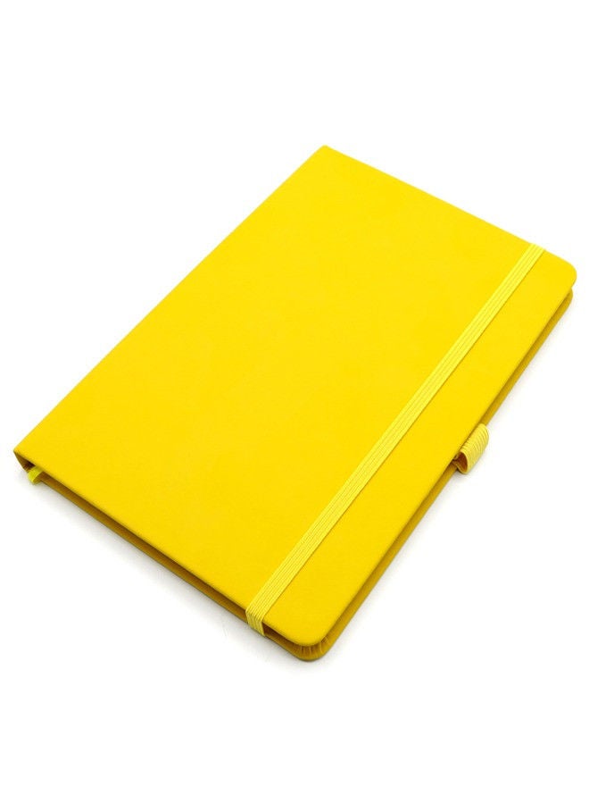 Giftmate A5 PU Leather Notebook  with 80 single-lined pages | Leather Notebook | Hard Cover Notebook | Office Notebook | Hard Cover Notebook | Leather Cover Notebook - Image 3