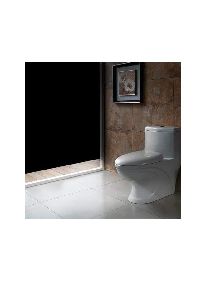 The Bros Blackout Window Film Static Cling, Blocking Window Privacy Film, Room Darkening Frosted Glass Film, Heat Control Window Tint Removable Window - Image 2