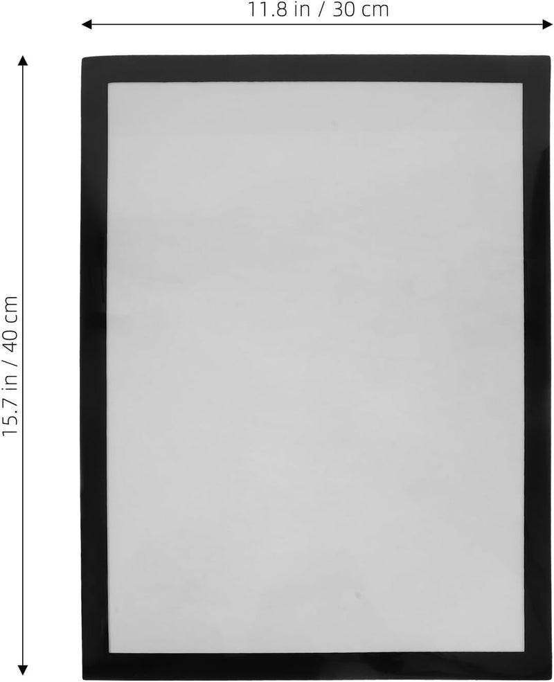 Seasonal & permanent compatible Luxshiny Magnetic Photo Frame for Refrigerator 13.78 X 9.84 Inch Self-adhesive Black Canvas Picture Holder 25x35cm Magnetic Wall Decor for Home Kitchen Office All storage space compatible Well-engineered versatile build Full village delivery cover Durability boost selected material Low maintenance Shop & home all-space compatible Gulf user preference oriented build Globally popular elegant design Strong durable raw material All-item matching trendy build General purpose design Field test upgraded craftsmanship Rack friendly Bug proof seal UV resistant Instant order available stock Main road full logistics cover Transit damage minimized design Upgraded classic design All item simple matching build Stable inert material Precision processed material Different assemble options All space matching look - Image 2