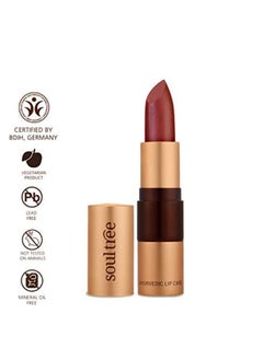 SOULTREE Ayurvedic Lipstick - Colour Cocoa Rich 906, 4Gm  - Image 2