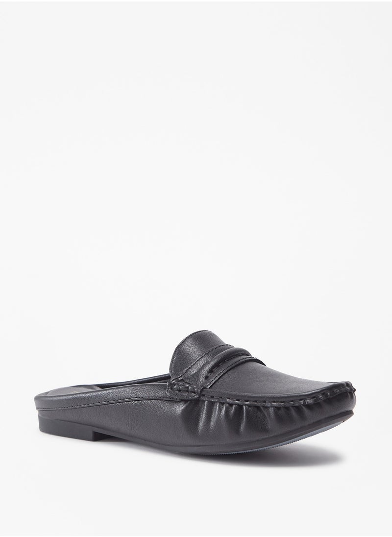 Flora Bella By Shoexpress - Women Solid Slip-On Mules - Image 1
