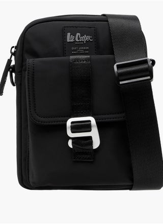 Solid Crossbody Bag with Zip Closure and Adjustable Strap - pzsku/Z066F7500838ABBED394EZ/45/1745311252/ced3358b-ea6c-41ed-b44b-691e8a07d63c
