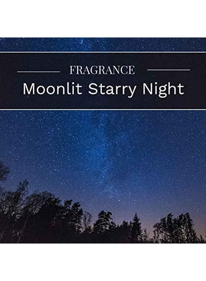 CANDLE-LITE Candlelite Scented Candles Moonlit Starry Night Fragrance One 18 oz SingleWick Aromatherapy Candle with 110 Hours of Burn Time Gray - Image 2