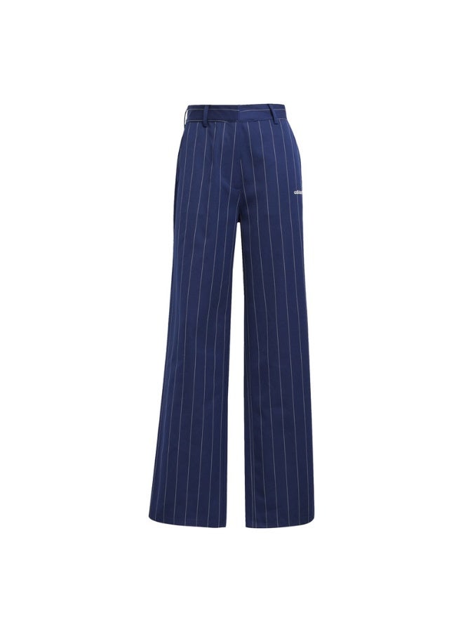 Adidas adidas PINSTRIPE PANTS Blue Originals Women PANTS  - Image 1