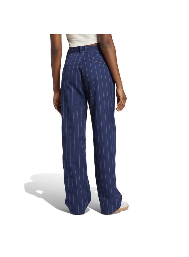 Adidas adidas PINSTRIPE PANTS Blue Originals Women PANTS  - Image 3