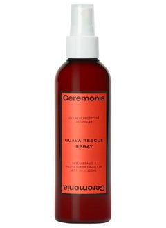 Ceremonia CEREMONIA Guava Rescue Hair Heat Protectant Spray, 200ml  - Image 1